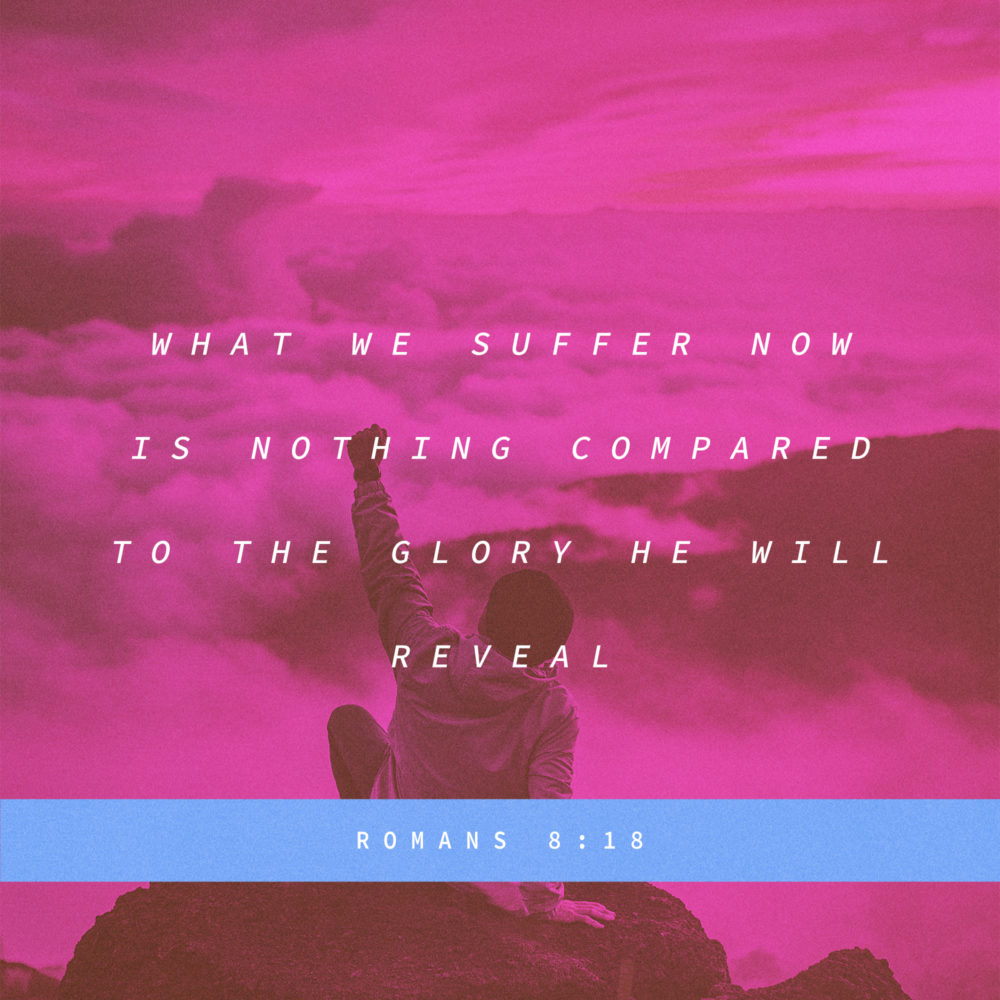 What We Suffer Now Is Nothing Compared Fist Raised Romans 8;18 – Title ...